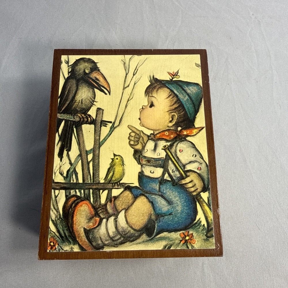 Vintage Reuge Swiss Music Box Hummel The Bird Duet Dr Zhivago Lara's Theme WORKS